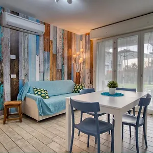 Caseospitali - Casa Azzurra Incantevole Bilocale Con Giardino Appartamento